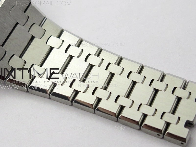 Royal Oak 41mm Complicated 26574 SS APSF 1:1 Best Edition Red Dial on SS Bracelet A5134 V2