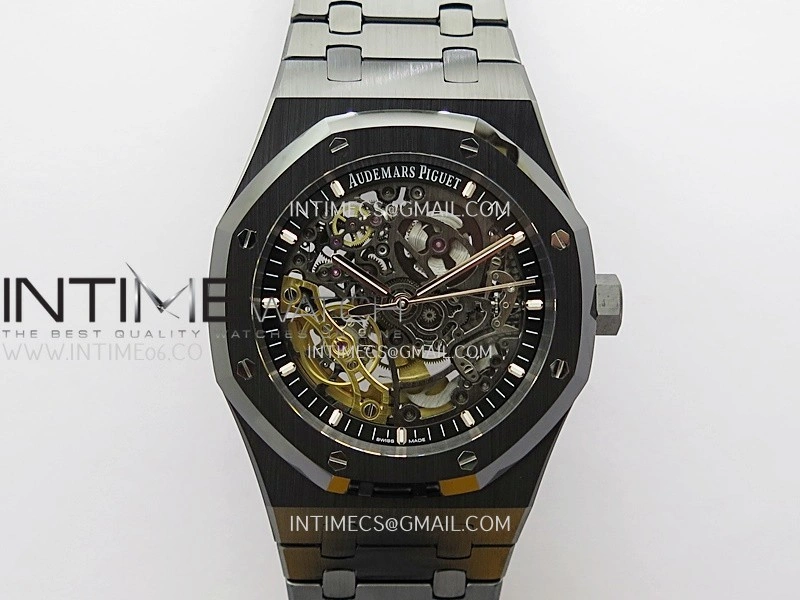 Royal Oak 41mm Openworked Ceramic 15416CE THBF 1:1 Best Edition on Ceramic Bracelet SA3132
