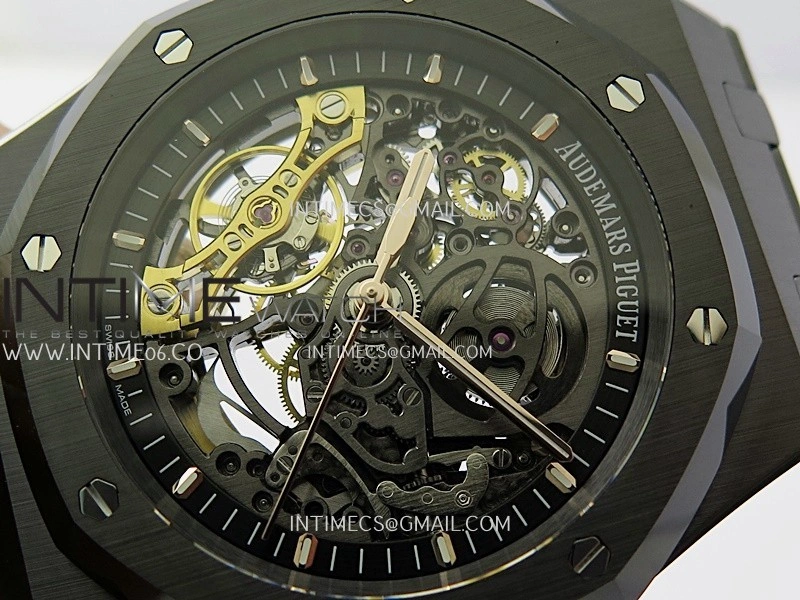 Royal Oak 41mm Openworked Ceramic 15416CE THBF 1:1 Best Edition on Ceramic Bracelet SA3132