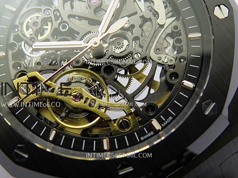 Royal Oak 41mm Openworked Ceramic 15416CE THBF 1:1 Best Edition on Ceramic Bracelet SA3132