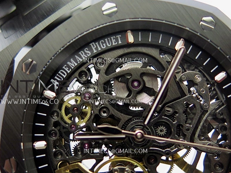 Royal Oak 41mm Openworked Ceramic 15416CE THBF 1:1 Best Edition on Ceramic Bracelet SA3132