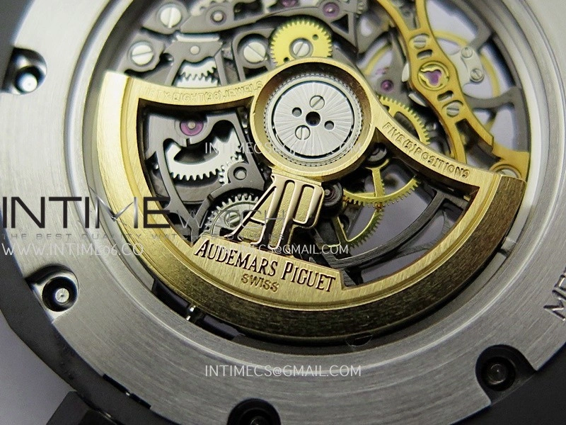 Royal Oak 41mm Openworked Ceramic 15416CE THBF 1:1 Best Edition on Ceramic Bracelet SA3132