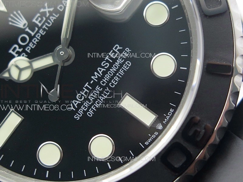 Yacht-Master 42mm 226659 APSF Best Edition 3D Black Ceramic Bezel on Oysterflex Strap SA3235