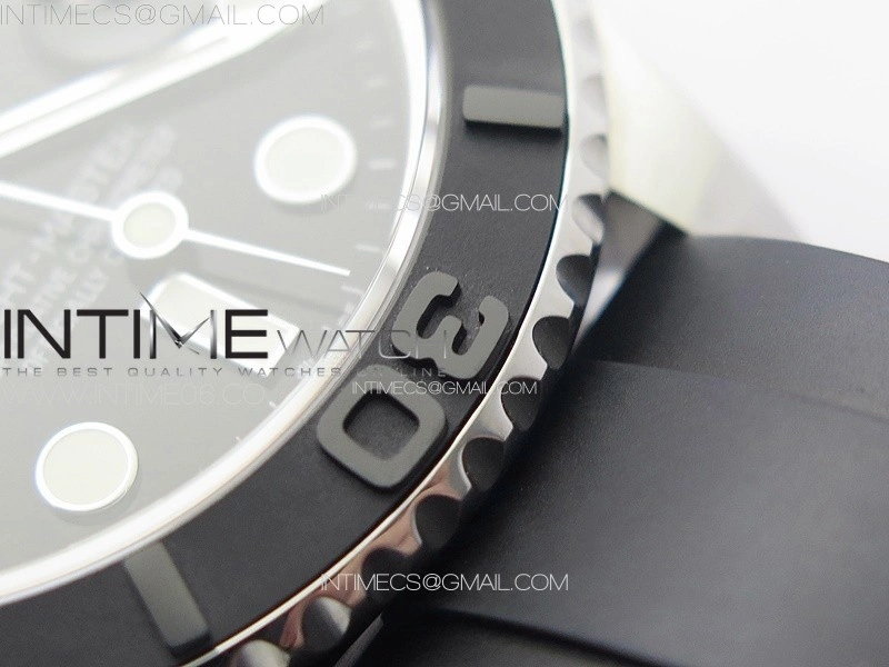 Yacht-Master 42mm 226659 APSF Best Edition 3D Black Ceramic Bezel on Oysterflex Strap SA3235