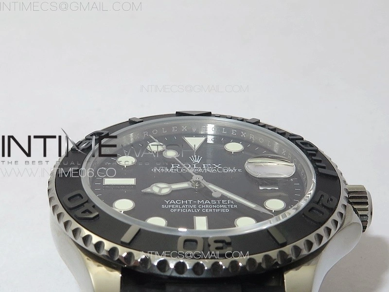 Yacht-Master 42mm 226659 APSF Best Edition 3D Black Ceramic Bezel on Oysterflex Strap SA3235
