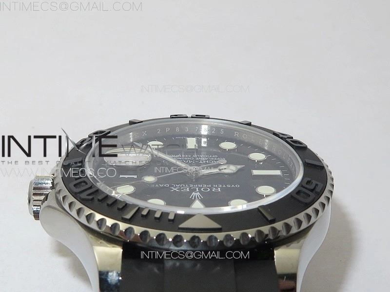 Yacht-Master 42mm 226659 APSF Best Edition 3D Black Ceramic Bezel on Oysterflex Strap SA3235