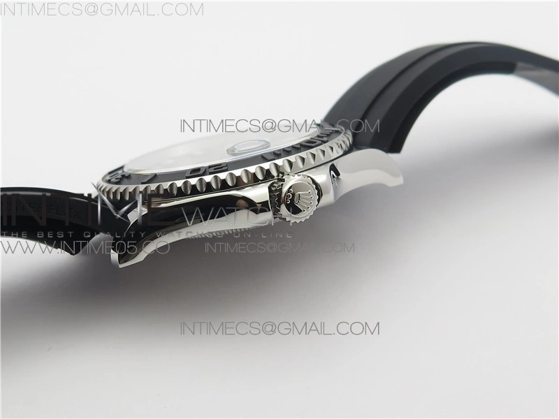 Yacht-Master 226659 42mm BP Maker Best Edition Black Ceramic Bezel on Oysterflex Rubber Strap A2824