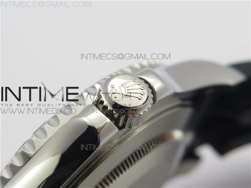 Yacht-Master 226659 42mm BP Maker Best Edition Black Ceramic Bezel on Oysterflex Rubber Strap A2824