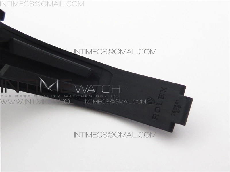 Yacht-Master 226659 42mm BP Maker Best Edition Black Ceramic Bezel on Oysterflex Rubber Strap A2824