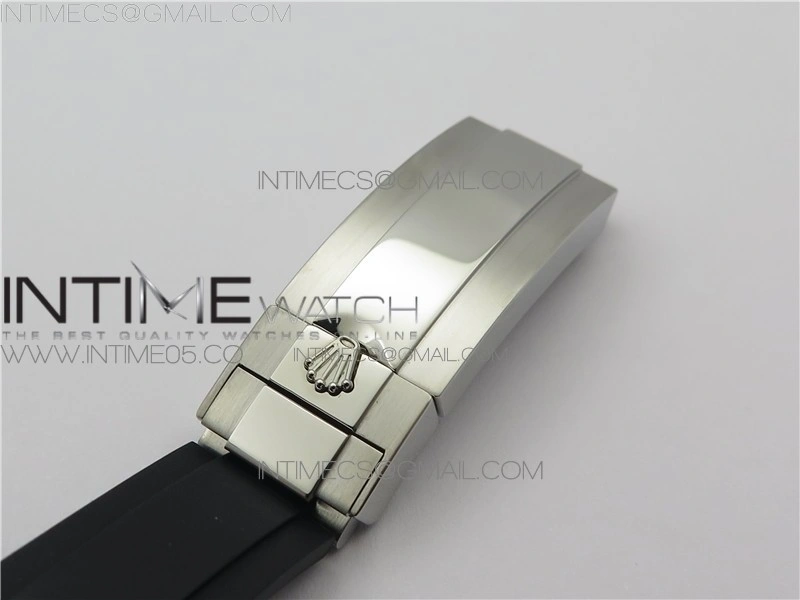 Yacht-Master 226659 42mm BP Maker Best Edition Black Ceramic Bezel on Oysterflex Rubber Strap A2824