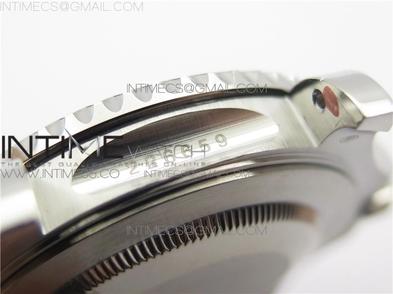 Yacht-Master 226659 42mm BP Maker Best Edition Black Ceramic Bezel on Oysterflex Rubber Strap A2824