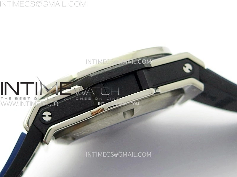 Hublot Big Bang Unico 42mm Titanium BBF 1:1 Best Edition Blue Skeleton Dial on Blue Rubber Strap A1280