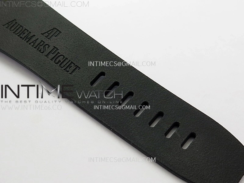 Royal Oak Offshore 44mm Black Ceramic TKF 1:1 Best Edition Black RG Dial on Black Rubber Strap A3126