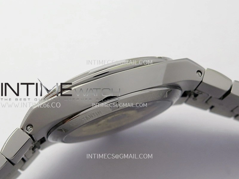 Overseas 4500V SS ZF 1:1 Best Edition Black Dial On SS Bracelet Asian Super Clone 5100 V2