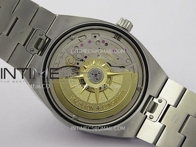 Overseas 4500V SS ZF 1:1 Best Edition Black Dial On SS Bracelet Asian Super Clone 5100 V2