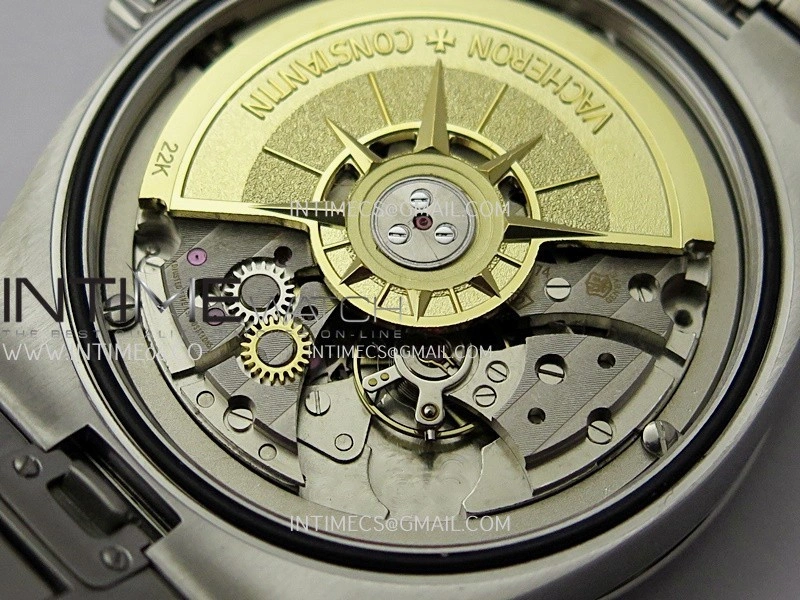 Overseas 4500V SS ZF 1:1 Best Edition Black Dial On SS Bracelet Asian Super Clone 5100 V2