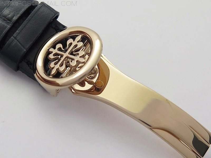 Annual Calendar Complications 5396 RG GRF Best Edition Blue dial T Crystal Markers on Blue leather strap A324