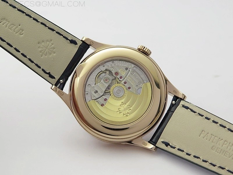 Annual Calendar Complications 5396 RG GRF Best Edition Blue dial T Crystal Markers on Blue leather strap A324