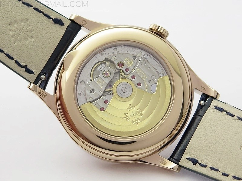 Annual Calendar Complications 5396 RG GRF Best Edition Blue dial T Crystal Markers on Blue leather strap A324