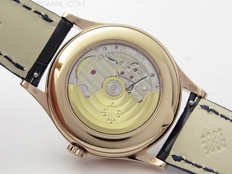 Annual Calendar Complications 5396 RG GRF Best Edition Blue dial T Crystal Markers on Blue leather strap A324
