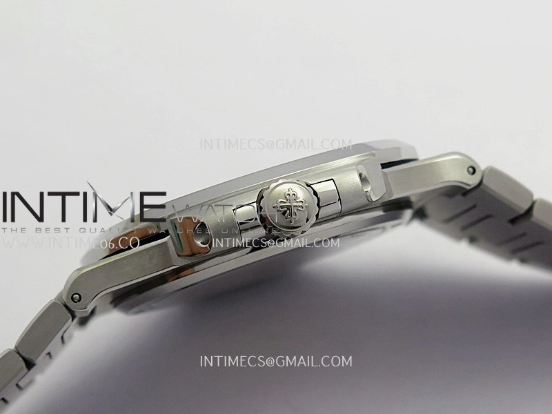Nautilus 5711 1A SS VF 1:1 Best Edition Green Textured Dial On SS Bracelet Super Clone 324