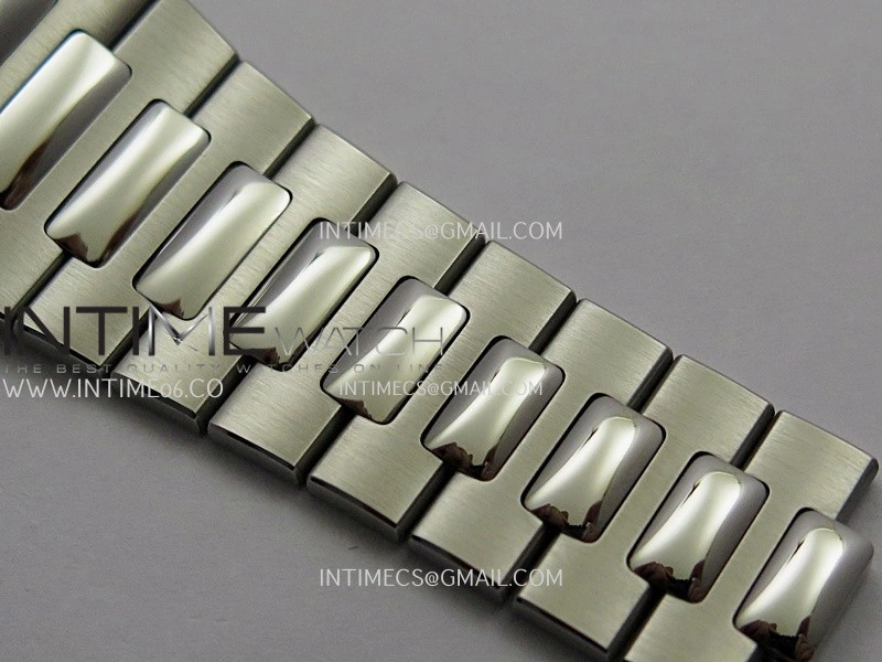 Nautilus 5711 1A SS VF 1:1 Best Edition Green Textured Dial On SS Bracelet Super Clone 324