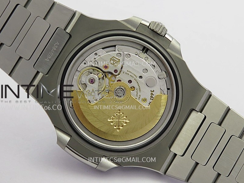 Nautilus 5711 1A SS VF 1:1 Best Edition Green Textured Dial On SS Bracelet Super Clone 324