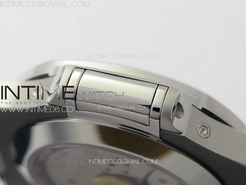 Nautilus 5726 Full Function SS PPF 1:1 Best Edition Blue Dial on Blue Rubber Strap PPF324