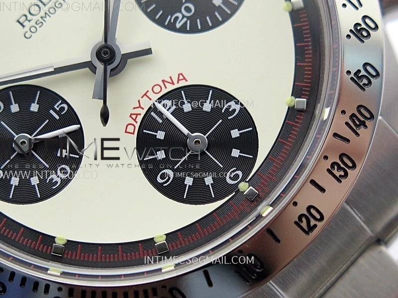 Daytona 6263 SS JKF Best Edition Cream Dial SS Tachymeter Bezel on SS Bracelet Venus 75