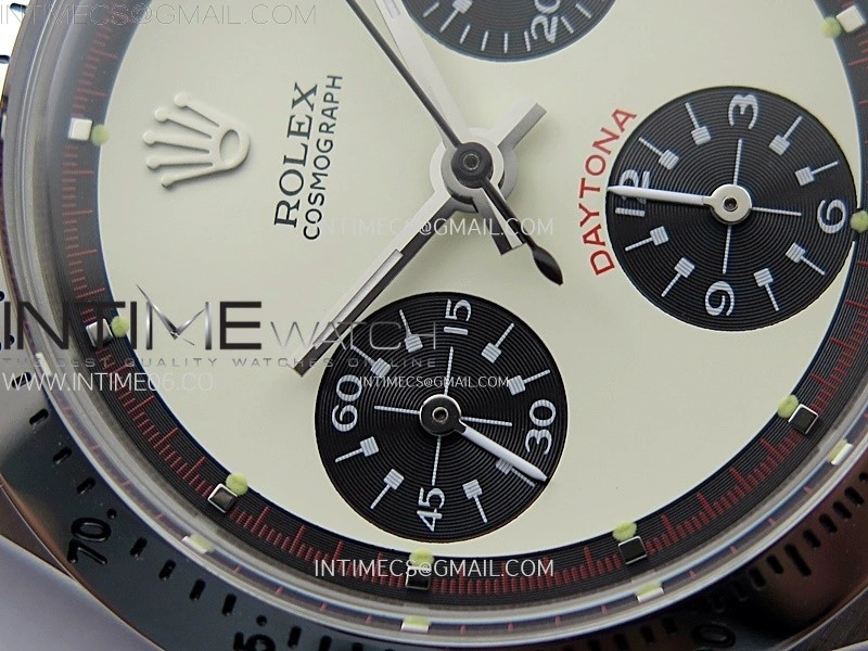 Daytona 6263 SS JKF Best Edition Cream Dial SS Tachymeter Bezel on SS Bracelet Venus 75