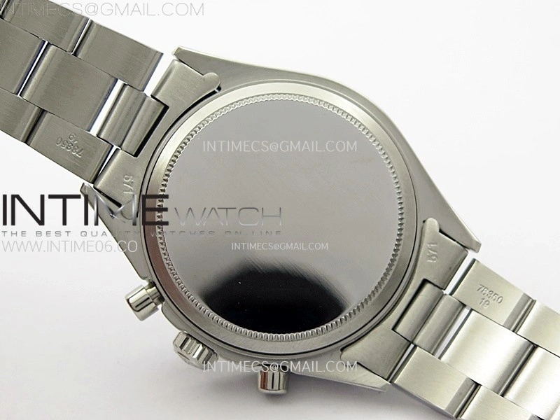 Daytona 6263 SS JKF Best Edition Cream Dial SS Tachymeter Bezel on SS Bracelet Venus 75