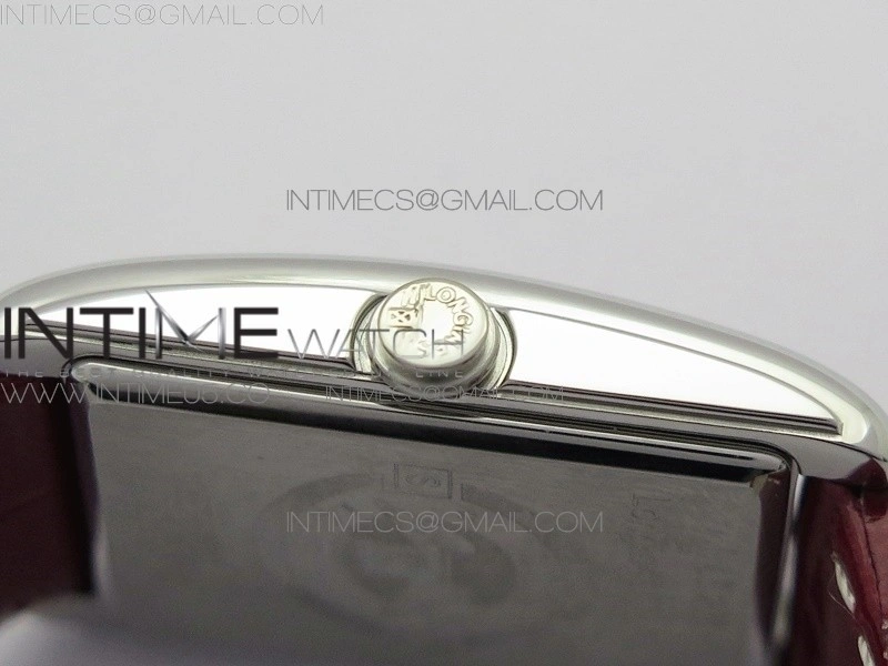 Doloevita SS 8848F 1:1 Best Edition Ivory White Textured Dial On Red Leather Strap Cal.L178.2