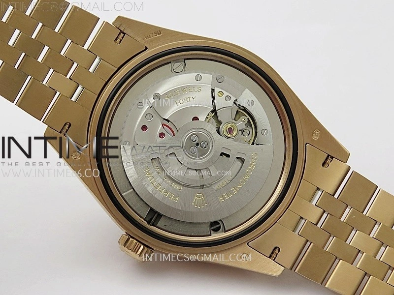 Sky-Dweller 326935 904L RG Noob 1:1 Best Edition Blue Dial on RG Jubilee Bracelet Asian 23J to 9001