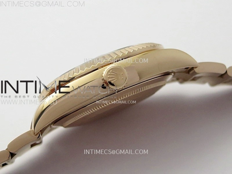Sky-Dweller 326935 904L RG Noob 1:1 Best Edition Brown Dial on SS Oyster Bracelet Asian 23J to 9001