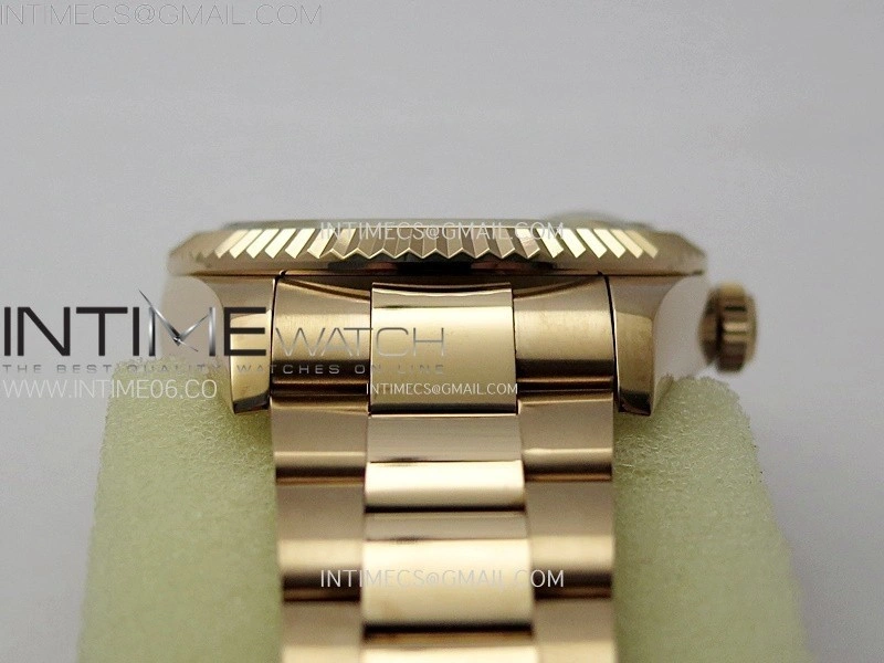 Sky-Dweller 326935 904L RG Noob 1:1 Best Edition Brown Dial on SS Oyster Bracelet Asian 23J to 9001