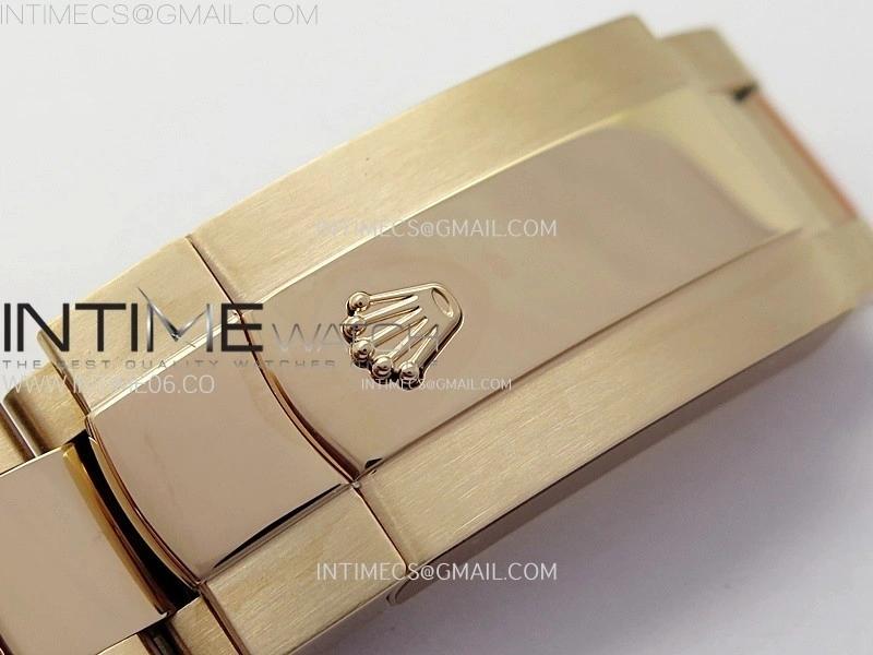 Sky-Dweller 326935 904L RG Noob 1:1 Best Edition Brown Dial on SS Oyster Bracelet Asian 23J to 9001