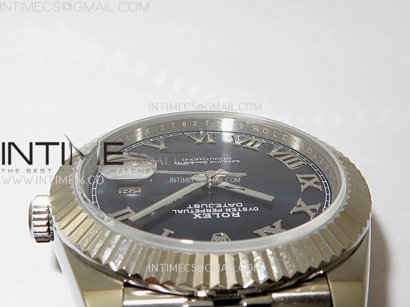 DateJust 126334 904L SS JDF 1:1 Best Edition Blue Dial Roman Markers on Jubilee 904L SS Bracelet