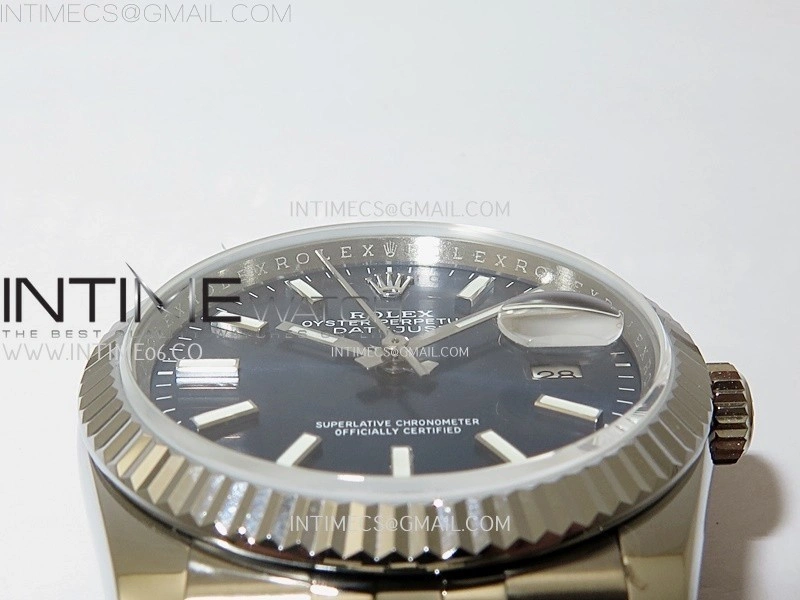 DateJust 126234 904L SS JDF 1:1 Best Edition Blue Dial Stick Markers on Jubilee 904L SS Bracelet