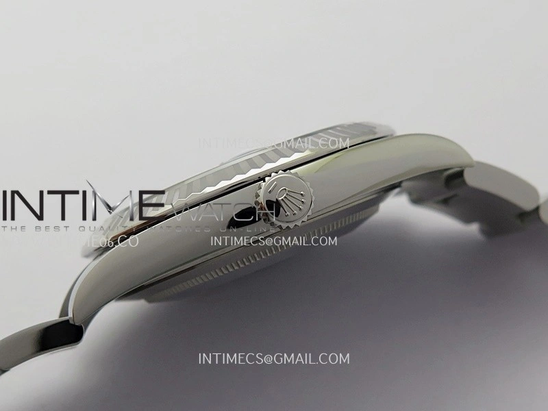 DateJust 41 126334 904L SS V2 VSF 1:1 Best Edition Gray Dial Stick Marker On Oyster Bracelet DD3235