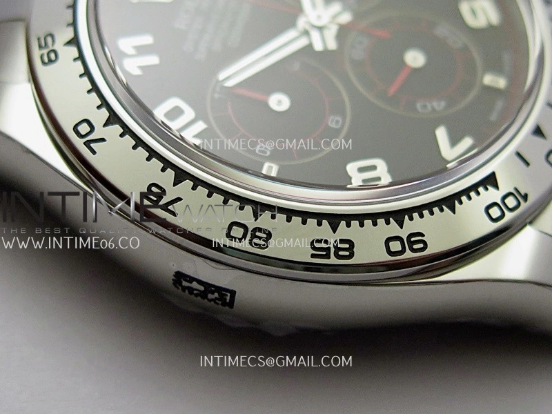Daytona 116509 904L SS VF 1:1 Best Edition Black Dial Numeral Marker On 904L SS Bracelet DD4130