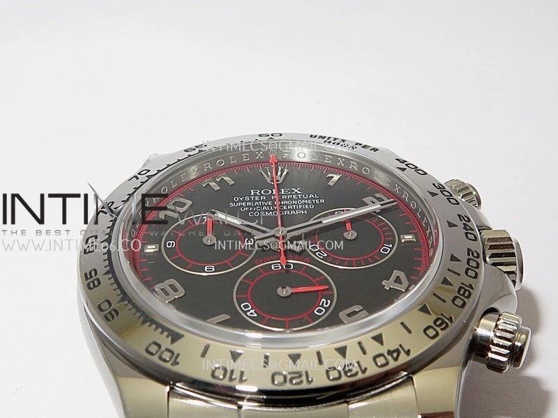 Daytona 116509 904L SS VF 1:1 Best Edition Black Dial Numeral Marker On 904L SS Bracelet DD4130