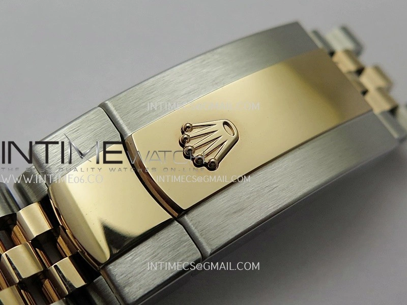 DateJust 126233 36mm 904L SS RG AR+F 1:1 Best Edition Gray Dial Roman Marker On Jubilee Bracelet DD3235