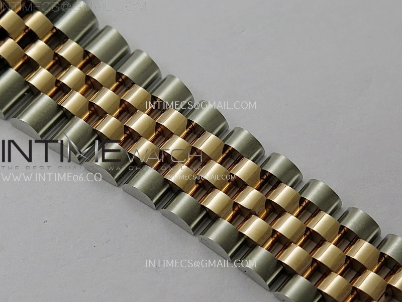 DateJust 126331 904L SS RG JDF 1:1 Best Edition Brown Dial Stick Markers on Jubilee SS RG Bracelet