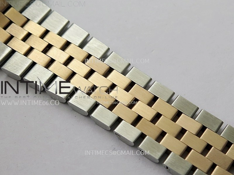 DateJust 126331 904L SS RG JDF 1:1 Best Edition Brown Dial Stick Markers on Jubilee SS RG Bracelet