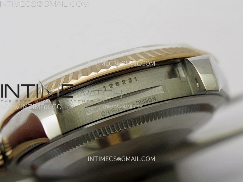 DateJust 126231 904L SS RG JDF 1:1 Best Edition White Dial Stick Markers on Jubilee SS RG Bracelet