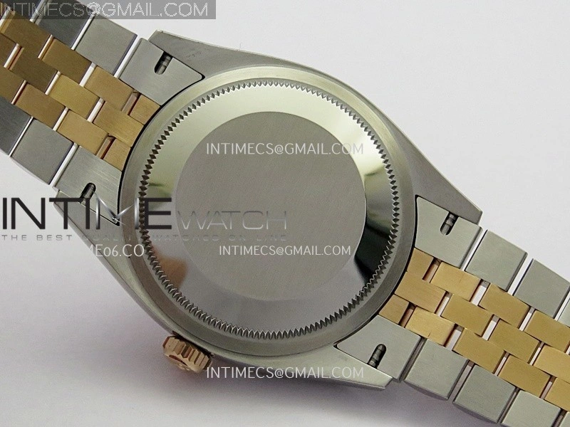 DateJust 126231 904L SS RG VF 1:1 Best Edition Brown Dial Stick Marker On Jubilee Bracelet DD3235