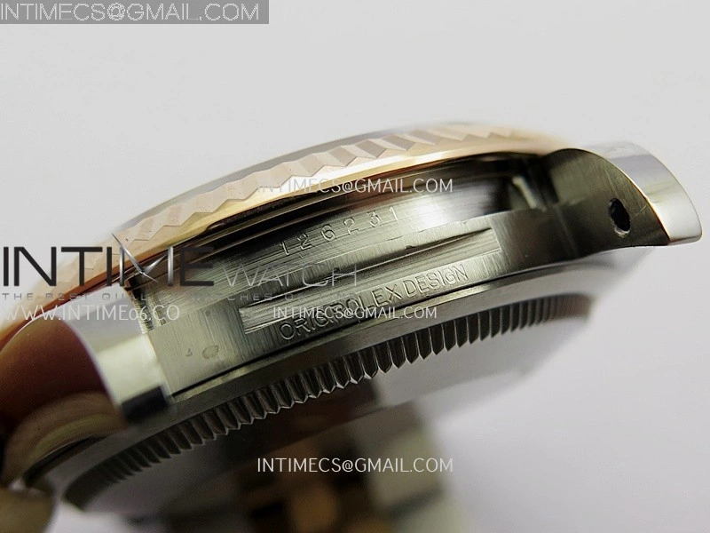 DateJust 126231 904L SS RG VF 1:1 Best Edition Brown Dial Stick Marker On Jubilee Bracelet DD3235