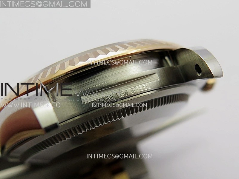 DateJust 126231 904L SS RG VF 1:1 Best Edition Brown Dial Stick Marker On Jubilee Bracelet DD3235