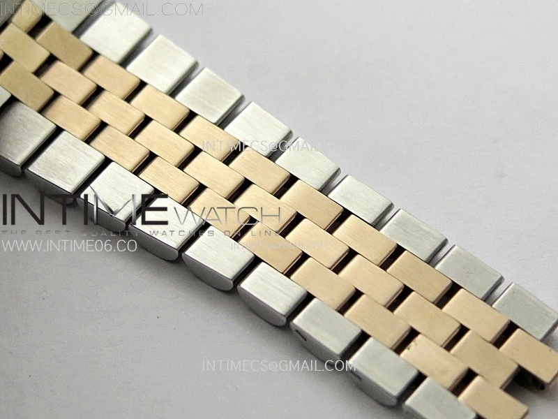 DateJust 41 126331 904L SS RG VSF 1:1 Best Edition Motif Gray Fluted Dial on Jubilee Bracelet VS3235