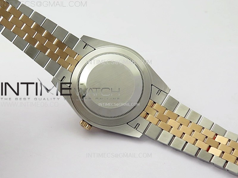 DateJust 41 126331 904L SS RG VSF 1:1 Best Edition Motif Gray Fluted Dial on Jubilee Bracelet VS3235